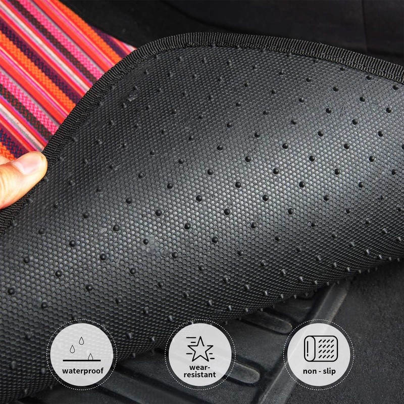 CAR Pass Baja Saddle Blanket Paisley Style Waterproof Car Floor