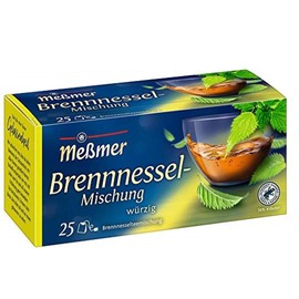 Meßmer Brennnessel-Mischung | 25 | Teebeutel | Vegan | Glutenfrei | Laktosefrei