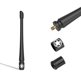RYDONAIR 7" Antenna Compatible with 1998+ Harley Davidson - Anti-Scratch Ceramic Coating Bottom