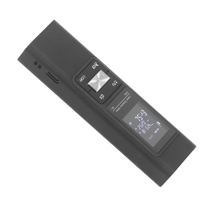 Portable Distance Meter USB Charging Electronic Rangefinder Handheld Distance Measuring