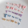 HYWWPFLAY Bows Silicone Nail Molds, 1PCS Bow Nail Charm Mold