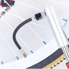 Portable Bicycle Pump Extension Hose for Easy Inflation BL10818 100ea