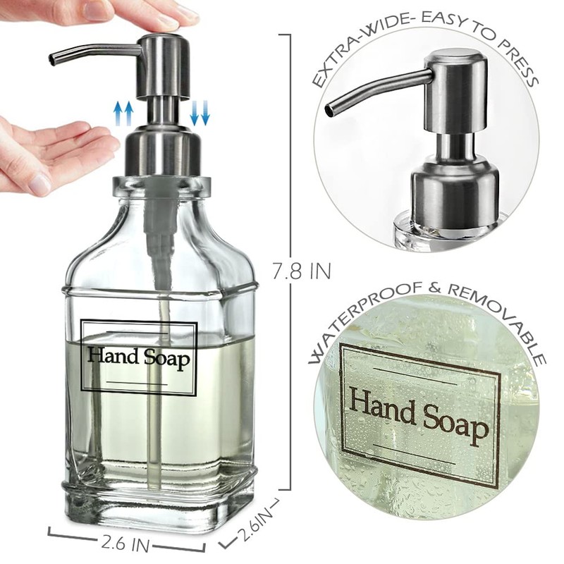 JASAI Antique Design Soap Dispenser with Rust Proof 304 Stainless
