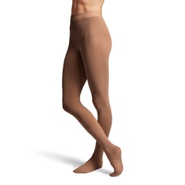 Bloch Women's Contoursoft Women's Tights with Foot Contour Soft Tights (Pack of 1)