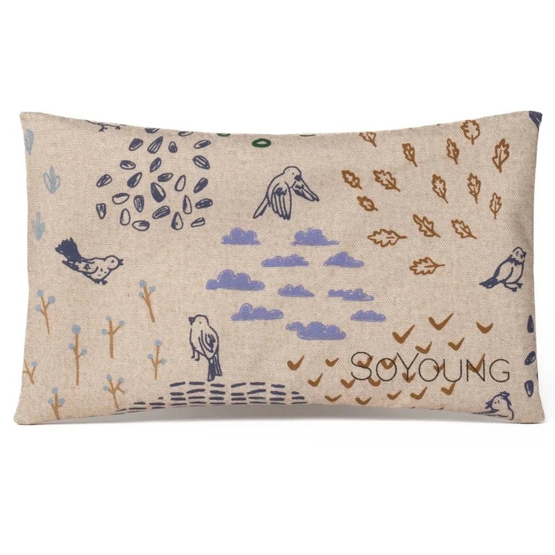 SoYoung No-Sweat Ice Pack for Lunch Boxes, Wild Flowers