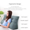 Rucener Daybed Pillows Reading Pillow Headboard Body Positionar Triangular Headboard
