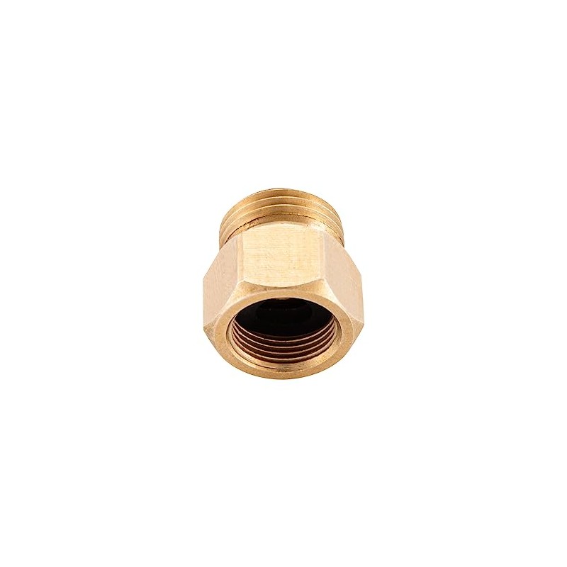 ATPCOLTD Brass Pipe Fitting, Adapter, 1/2" Male Pipe x 3/8"
