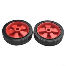 2 Pcs Air Compressor Wheel Replacement Shockproof Absorption Non-Slip 5" Oil Free Machinery Air Pumps Air Compressors Wheels Wheel Replacement (5")
