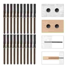 20pzs Flotante Para Estantes Soportes Ocultos P/estantes
