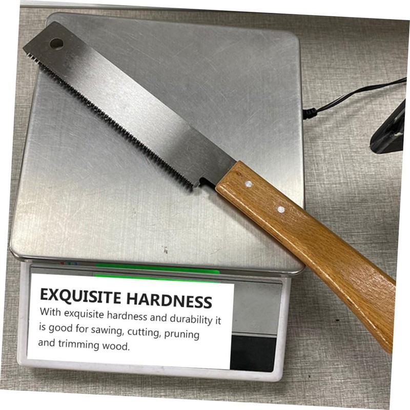 Tofficu 1PC Handle Precision Hand Saw for DIY Woodworking Lightweight