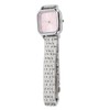 Women Quartz Watch Alloy Steel Strap Stylish Waterproof Ladies Square