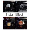 Car Engine Start Stop Switch Button Cover Scratch Resistant Nonfading