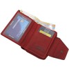 myledershop Small Buffalo Full Leather Women's Wallet/Wallet/Purse in Portrait Format