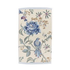 PiP Studio Secret Garden Hand Towel White Blue 55 x 100 cm