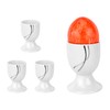 Van Well Set of 4 Egg Cups 4.8 cm White