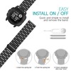 Metal Strap for Garmin Instinct 2, Quick Release Stainless Steel