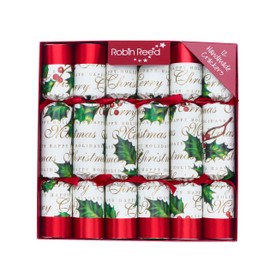 12 x 12" Schleifen und Beeren Weihnachtsknallbonbons (knallbonbon)