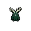 Forest Elf Armband PVC Patch, Deer Horn Monster Morale Badge,