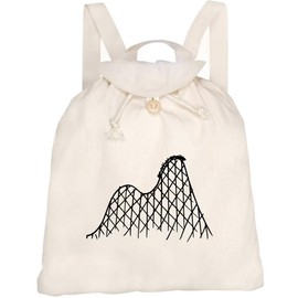 Azeeda 'Rollercoaster' Canvas Rucksack/Backpack (RK00013347)