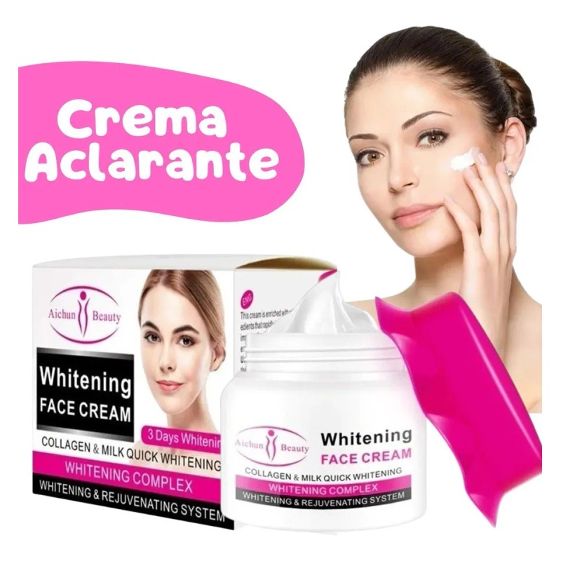 Crema Facial Aichun Aclaradora Elimina Manchas Oscura