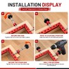 8Pcs Right Angle Clamps, 5.5" & 3.14" Precise Woodworking Corner