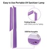 Compass Home UV Light Sanitizer Lamp, Portable Handheld UVC LED