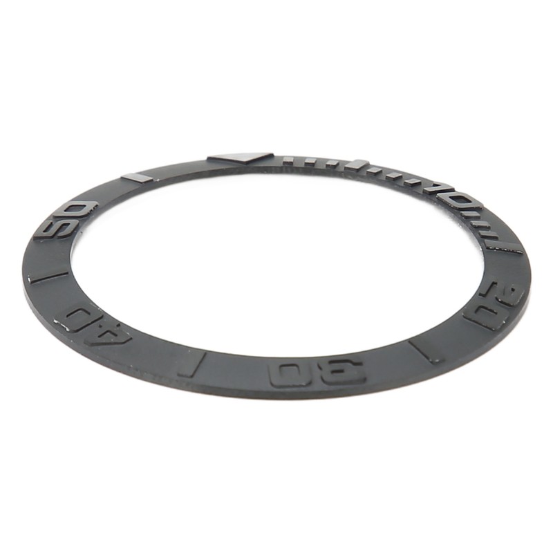 Watch Bezel Insert 38mm Ceramic Embossed Digit Watch Bezel Ring