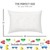 Toddler Pillow with Toddler Pillowcase - Soft Hypoallergenic - Best