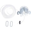 Kraftmann 59505 Pulley Block, Silver/White, 180 kg