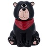 100 North Black Bear Handkerchief 10 x 7.9 Dolomite Ceramic