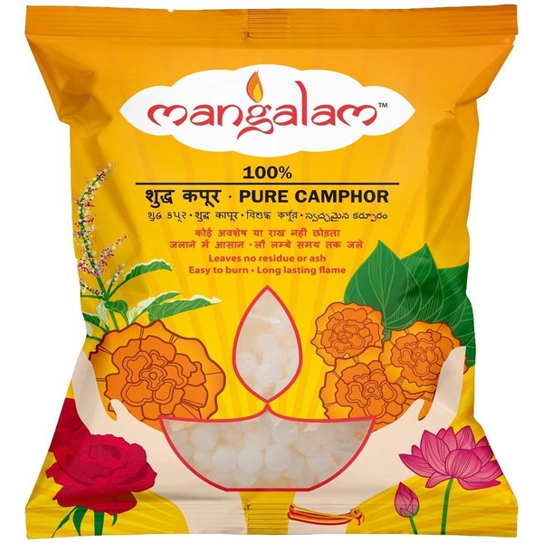 MANGALAM Camphor Tablet Jar 100 G (Pack of 1)