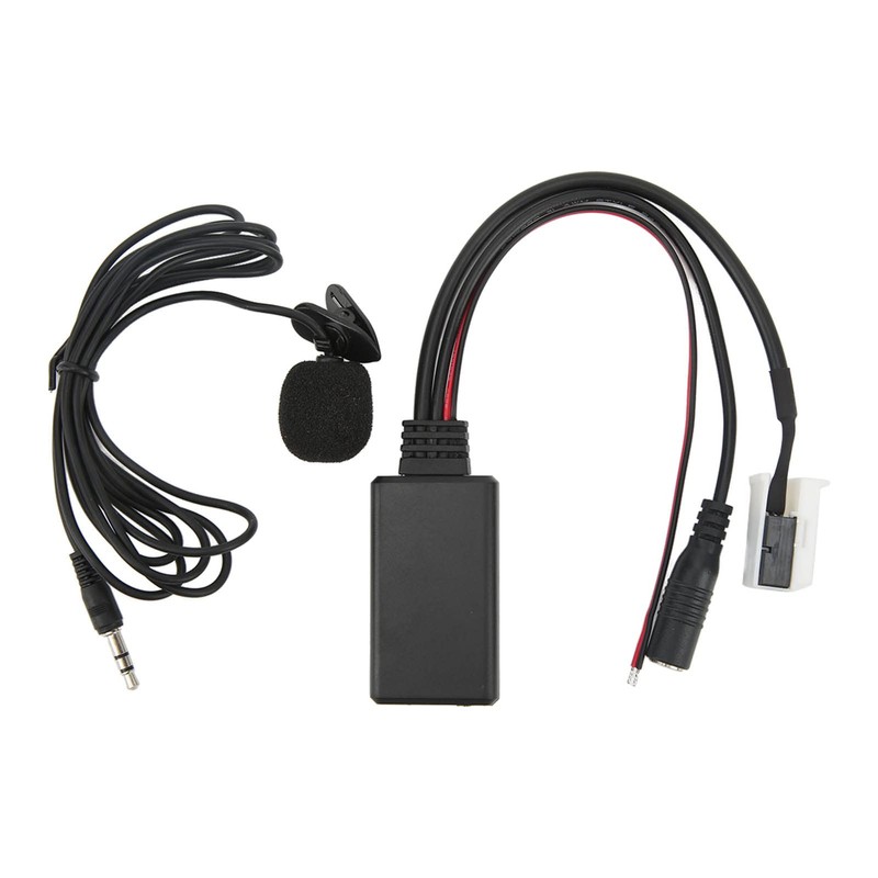 Car Radio 5.0 Music AUX Call Hands-Free Microphone Adapter Replacement