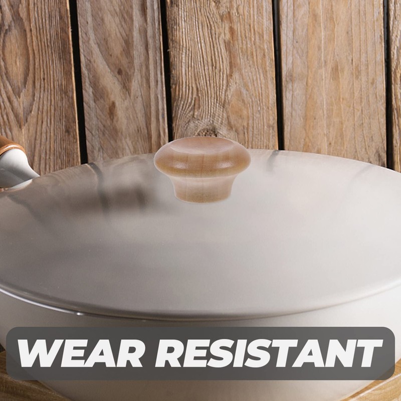 Kichvoe 2Pcs Jar head pot cover Anti-scald pot replacement small