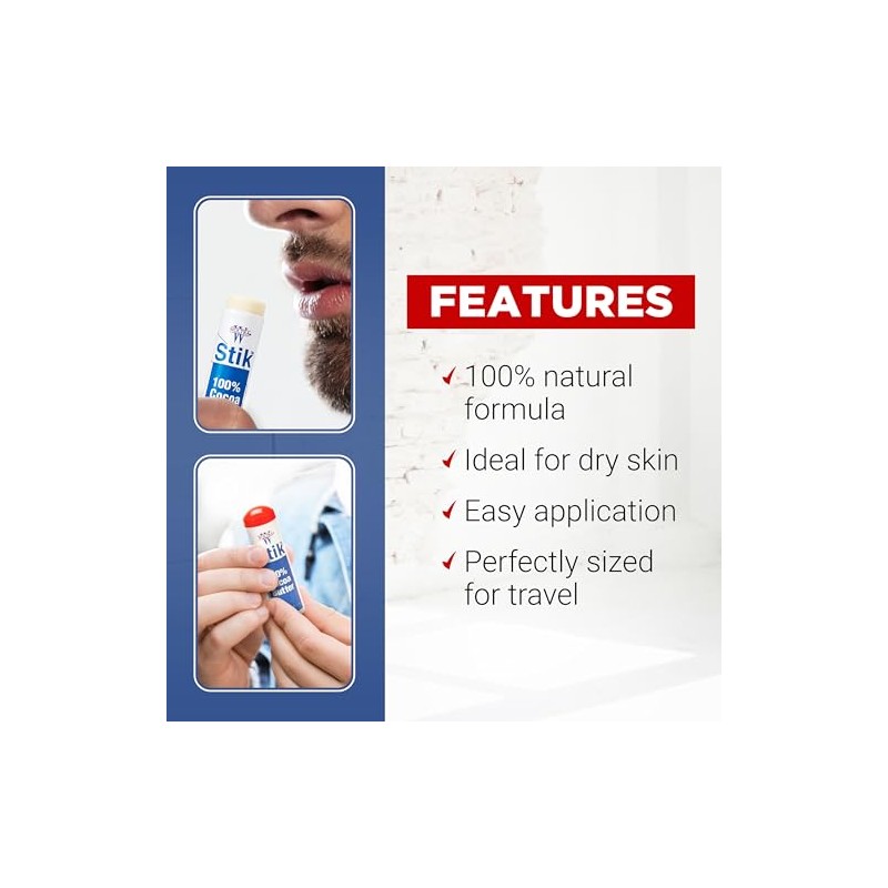 CLUBMAN Woltra Cocoa Butter Stick - 1 Oz by Woltra