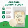 Jiva Organics Premium Quinoa Flour 2 LB Bag - Gluten
