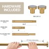 BRIOFOX Shower Curtain Rod Adjustable 18-64 Inch, Stainless Steel Spring