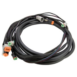 Main Wiring Harness Kit, 15FT Main Modular Ignition Wiring Harness Cable 176340 Fit for Evinrude Johnson OMC Outboard Motor Remote Control Box (15FT)