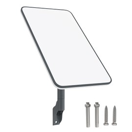 Starlink Short Wall Mount, Starlink Mounting Kit, Starlink Roof Mount, Metals Plug-in Starlink Short Mount,Starlink Pole Mount (Drill Bit&Expansion Bolts&Self-Drilling Screws)