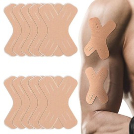 근육통 x자 테이프 10매 무릎 허리 스포츠테이핑 늘어나는 Muscle Pain X Tape 10 Sheets Knee Waist Sports Taping Stretchable