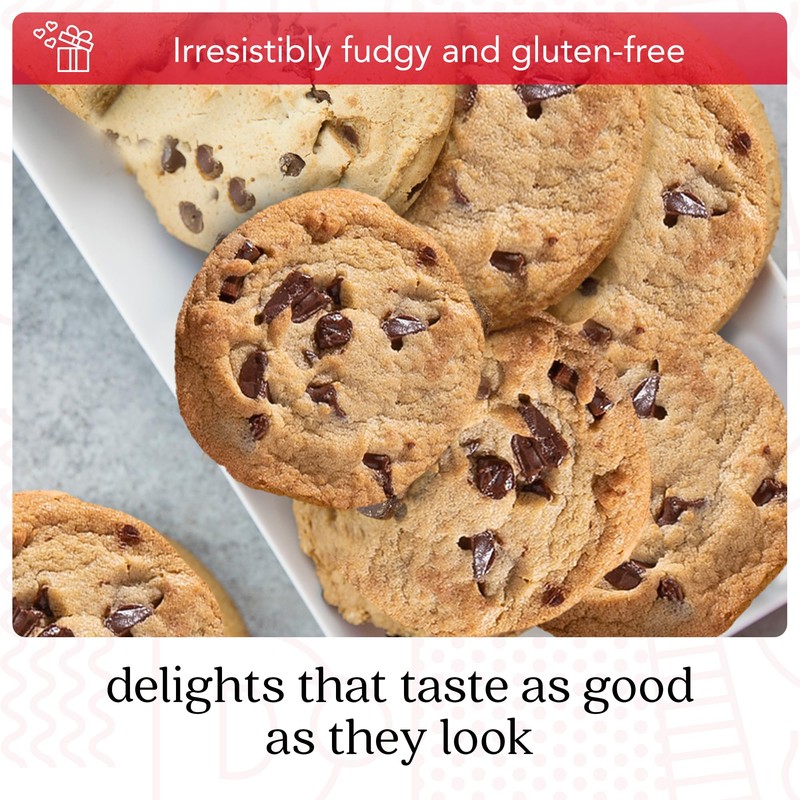 David's Cookies Gluten-Free Chocolate Chip Cookies 9-pack - Gourmet Cookies