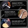 Ciieeo 1set Stainless Steel Y Shaped Vegetable Peelers Comfortable Grip