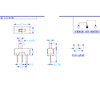 CLDIY Vertical Slide Switch High Knob 3 Pin 2 Position