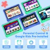 Kids Tablet, 10.1 Inch Android 15 Tablet for Kids, 12GB+64GB,