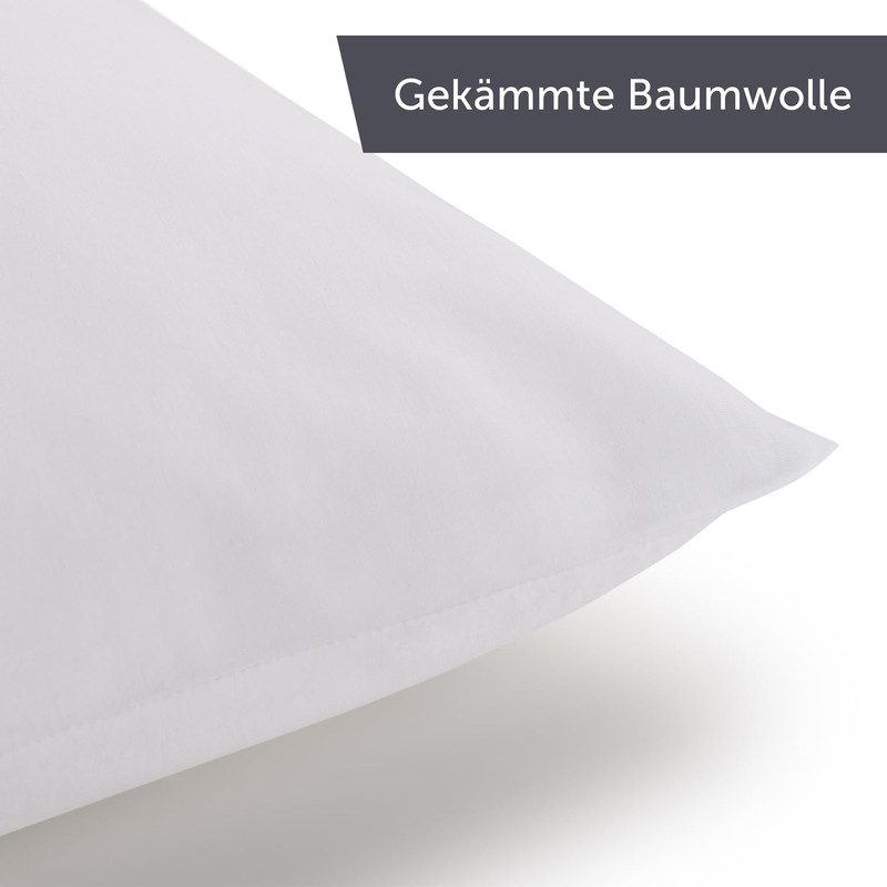 Blumtal set of 2 pillowcases - 100% cotton, super soft