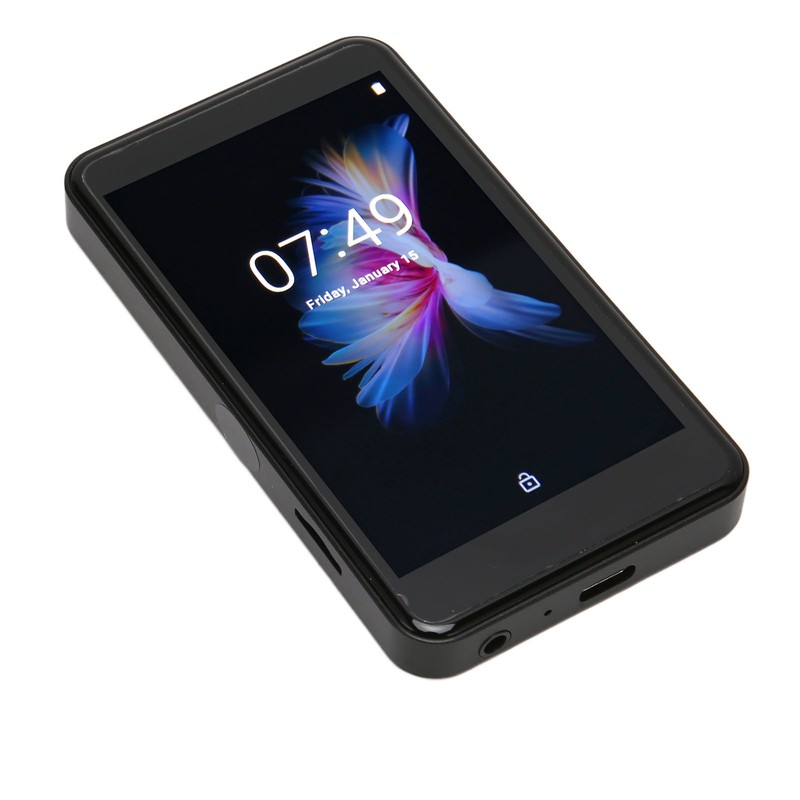 Bluetooth 5.0 MP3 Player 3.6 Inch Touch Screen Smart Noise
