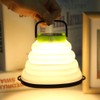 Indoor Night LED Lamp Outdoor Camping Flexible IP65 Solar Power