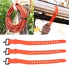 Rubber Utility Straps Quick Release Cam Buckle Tie Down Straps,