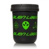 AlienLabs Black & Green 8oz Mason Stash Jar by RE:STASH