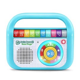LeapFrog ¡Vamos a grabar! Reproductor de música, Azul Turquesa
