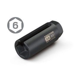 TEKTON 3/8 Inch Drive x 7/8 Inch 6-Point Oxygen Sensor Socket | 4929